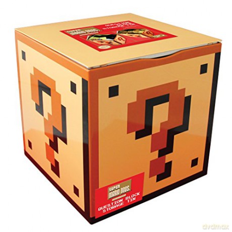 NINTENDO Question Block Storage Tin Super Mario Bros.