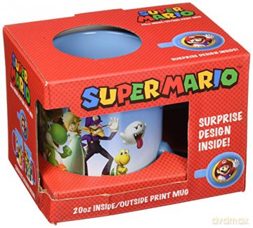 NINTENDO Super Mario Inside Print Coffee Kubek