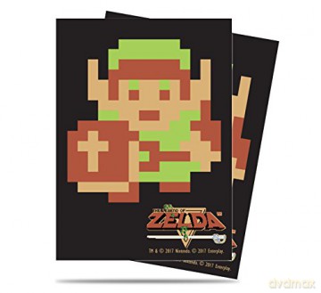 PC ZELDA Standard Deck Protector 8-bit Link (5)
