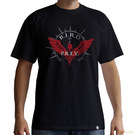 STRAY DOG Tshirt BIRD emblem man SS black basic M