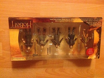 THE HOBBIT Pack of 5 Action Figures Assortment 9 cm