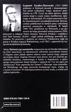 Tajemniczy pamiętnik - Zygmunt Zeydler-Zborowski [KSIĄŻKA]