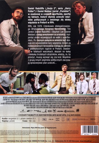Ucieczka z Pretorii [DVD]