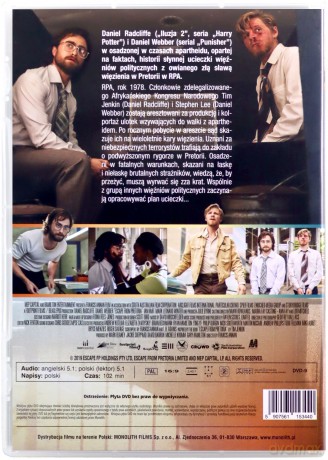 Ucieczka z Pretorii [DVD]