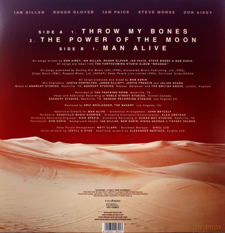 Deep Purple: Throw My Bones Man Alive EP [Winyl]