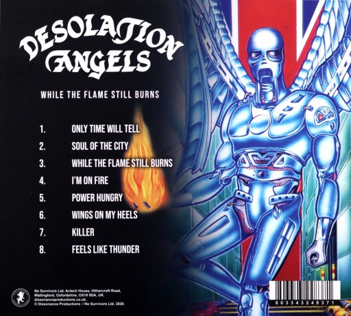 Desolation Angels: While The Flame Still Burns (digipack) [CD]