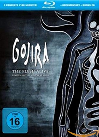 Gojira: The Flesh Alive (Deluxe) [Blu-Ray]+[CD]