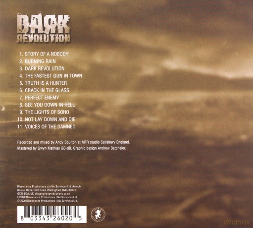 Tokyo Blade: Dark Revolution (digipack) [CD]