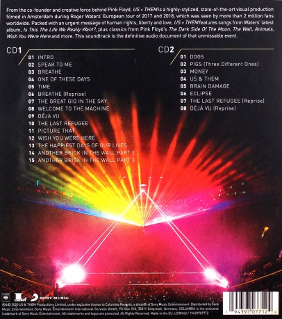 Roger Waters: Us + Them [2CD]