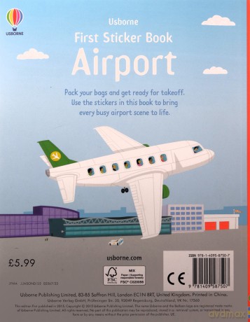 Airport First sticker books [KSIĄŻKA]