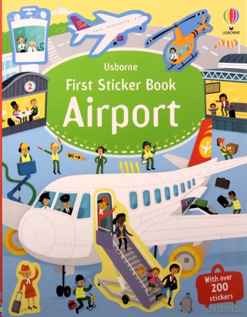 Airport First sticker books [KSIĄŻKA]