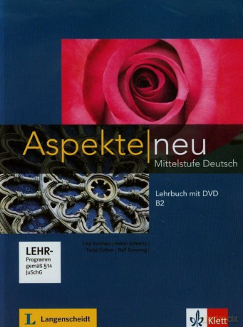 Aspekte neu Mittelstufe Deutsch Lehrbuch mit DVD B2 - Ute Koithan, Helen Schmitz [KSIĄŻKA]