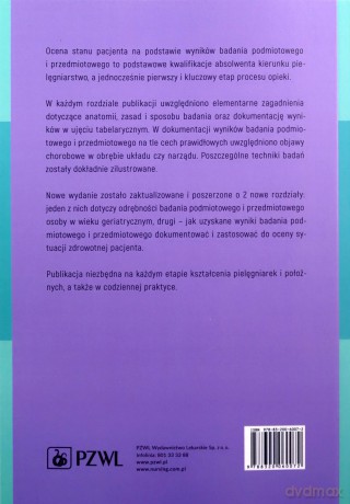 Badanie fizykalne w pielęgniarstwie [KSIĄŻKA]