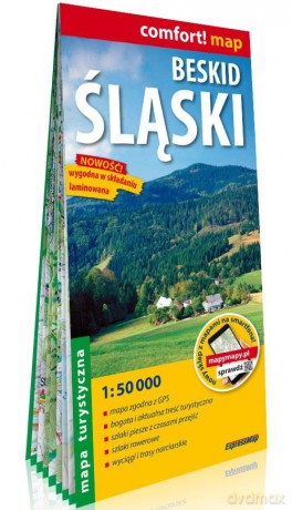 Beskid Śląski mapa turystyczna 1:50 000
