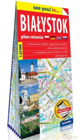 Białystok plan miasta 1:20 000