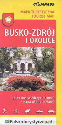 Busko-Zdrój i okolice Mapa turystyczna 1:75 000 1: 100 000