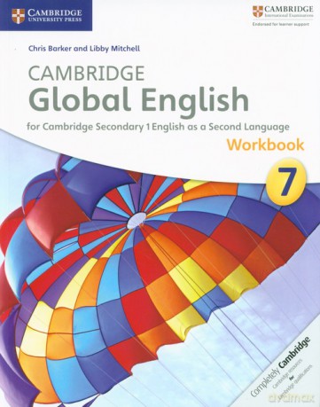 Cambridge Global English 7 Workbook - Chris Barker, Libby Mitchell [KSIĄŻKA]