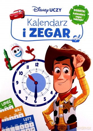 Disney Uczy. Filmy. Kalendarz i zegar [KSIĄŻKA]