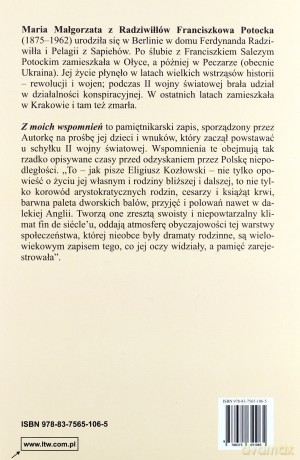 Z moich wspomnień - Maria Małgorzata Z Radziwiłłów [KSIĄŻKA]