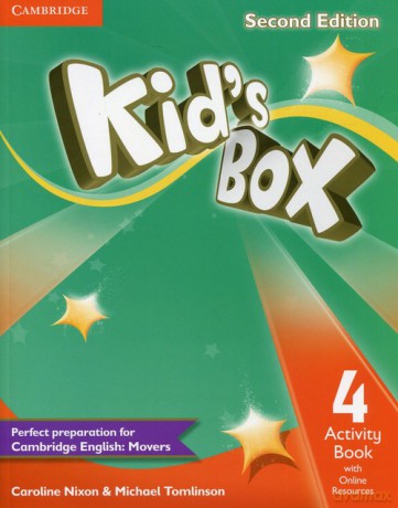Kid's Box Second Edition 4 Activity Book + Online Resources [KSIĄŻKA]