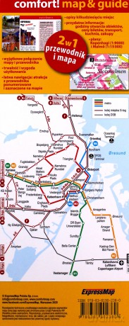 Kopenhaga i Malmö 2w1 Przewodnik i mapa
