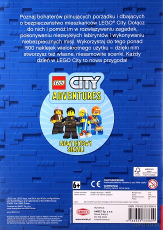 Lego City. Miasto przygód [KSIĄŻKA]