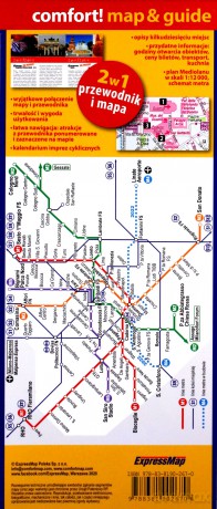 Mediolan laminowany map&guide (2w1: przewodnik i mapa)