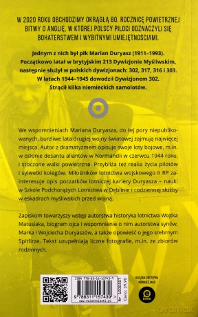 Moje podniebne boje - Marek Duryasz, Wojciech Duryasz [KSIĄŻKA]
