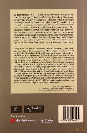 Odkupiciel i Przyjaciel U podstaw chrystologii soteriologicznej św. Tomasza z Akwinu w świetle - Piotr Roszak [KSIĄŻKA]