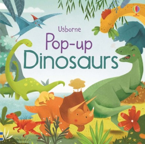 Pop-up dinosaurs - Fiona Watt [KSIĄŻKA]