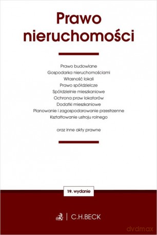 Prawo nieruchomości oraz inne akty prawne [KSIĄŻKA]