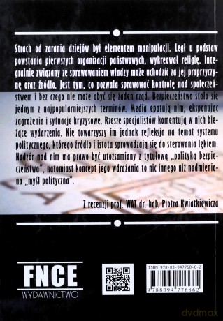 Szkice z polityki bezpieczeństwa i myśli politycznej [KSIĄŻKA]