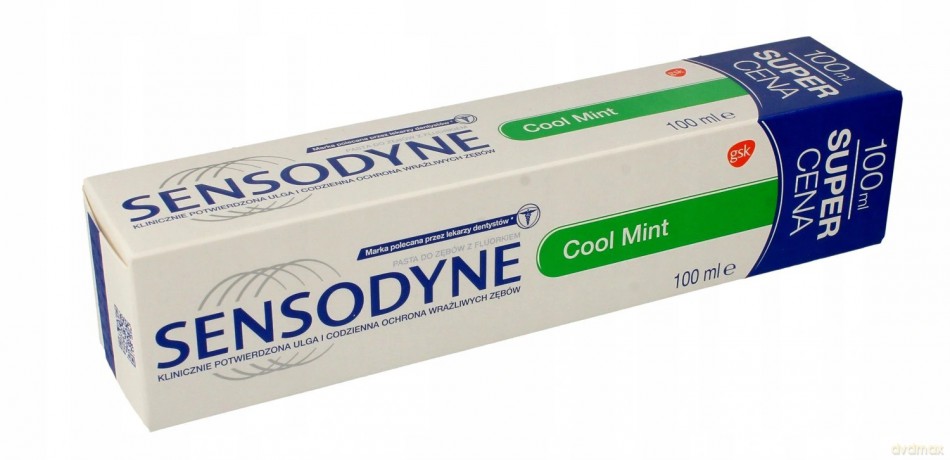 Sensodyne pasta do zębów cool mint 100 ml