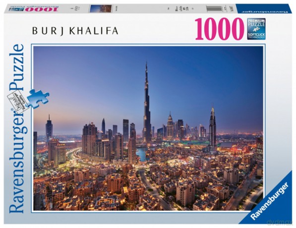 RAVENSBURGER 1000 el. Śródmiescie Dubaju [PUZZLE]