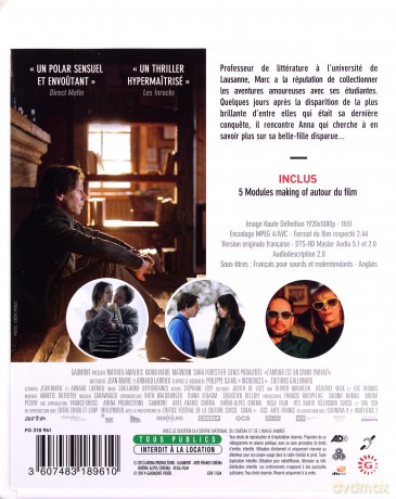 Love Is the Perfect Crime (Miłość, niczym zbrodnia doskonała) [Blu-Ray]