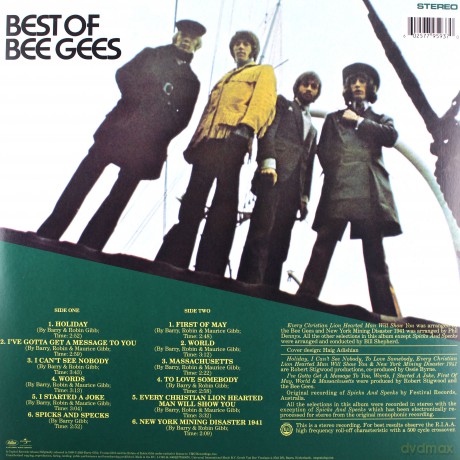 Bee Gees: Best Of Bee Gees [Winyl]