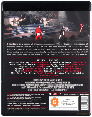 INXS: Live Baby Live [Blu-Ray 4K]+[Blu-Ray]