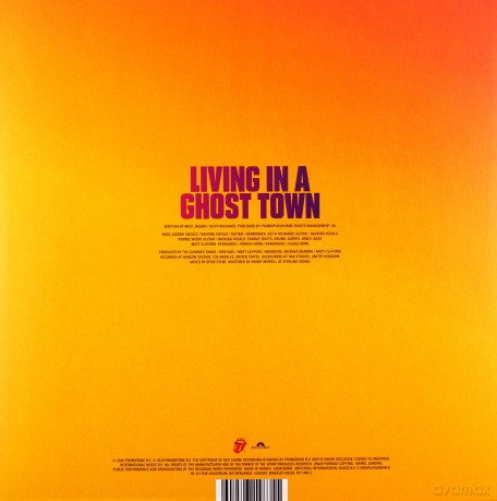 The Rolling Stones: Living In A Ghost Town (Orange) [Winyl]
