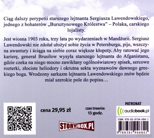 Afgański Zeus. Trylogia dalekowschodnia (Tom 2) - Konrad T. Lewandowski [AUDIOBOOK]