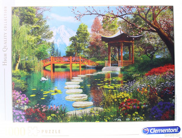 CLEMENTONI 1000 el. HQ Ogród Fuji (39513) [PUZZLE]
