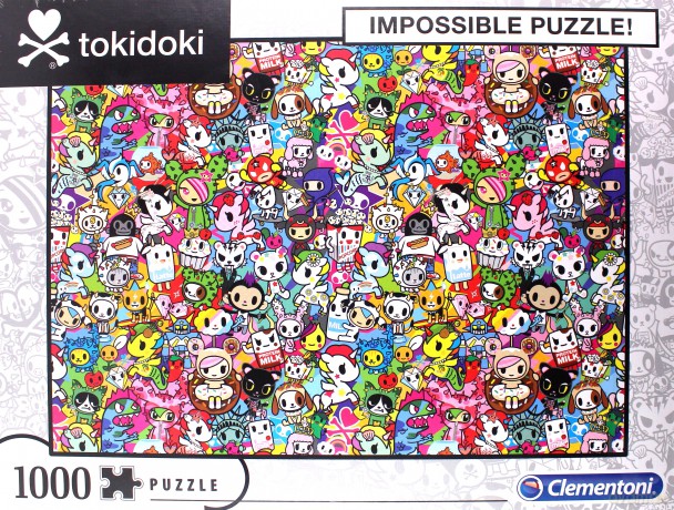 CLEMENTONI 1000 el. Impossible puzzle! tokidoki (39555) [PUZZLE]