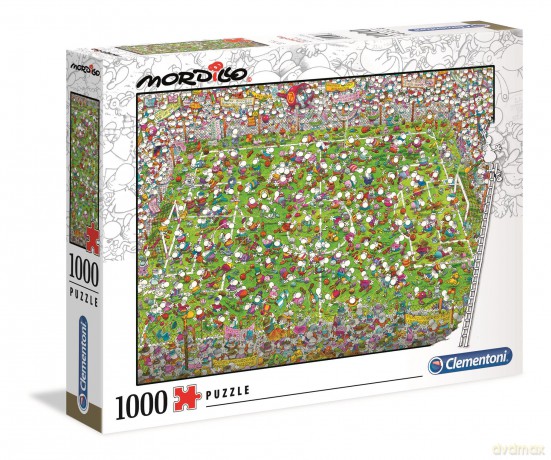 CLEMENTONI 1000 el. Mordillo mecz (39537) [PUZZLE]