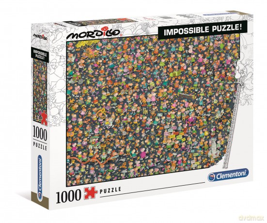 CLEMENTONI 1000 el. Impossible Mordillo (39550) [PUZZLE]