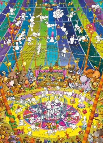 CLEMENTONI 1000 el. Mordillo Pokaz (39536) [PUZZLE]