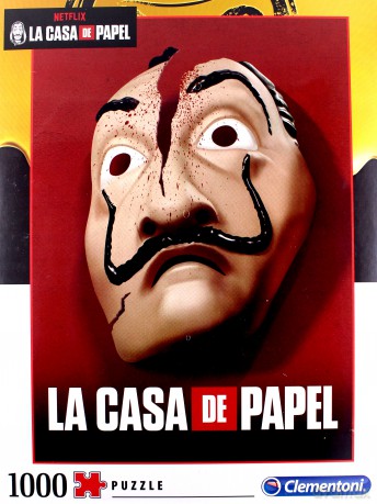 CLEMENTONI 1000 el. Netflix La Casa de Papel (Dom z Papieru) (39533) [PUZZLE]