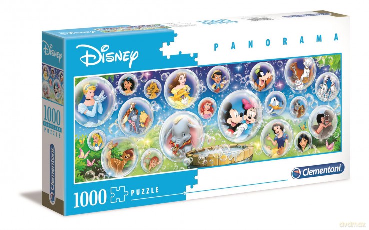 CLEMENTONI 1000 el. Panoramiczne Disney classic (39515) [PUZZLE]
