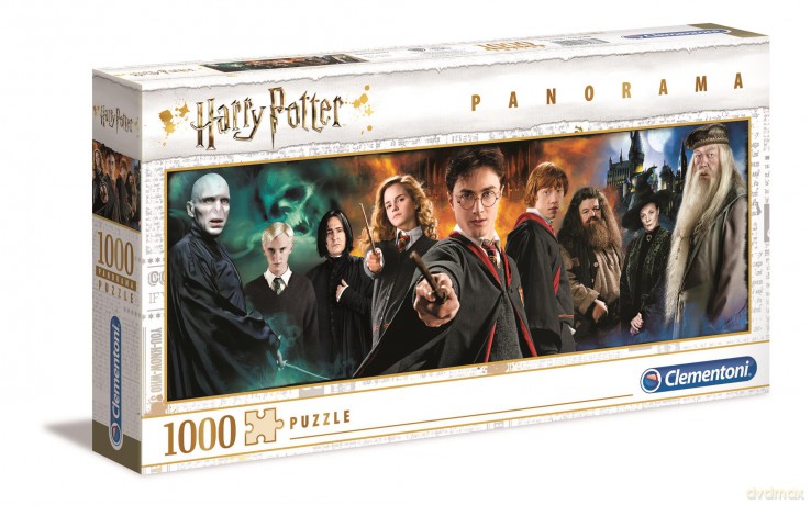 CLEMENTONI 1000 el. Panoramiczne Harry Potter (61883) [PUZZLE]
