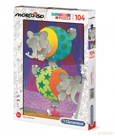 CLEMENTONI 104 el. Mordillo Równowaga (27134) [PUZZLE]