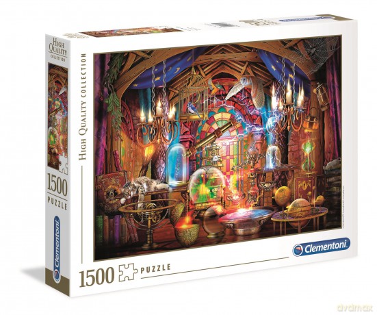 CLEMENTONI 1500 el. HQ Warsztaty czarodziejów (31813) [PUZZLE]