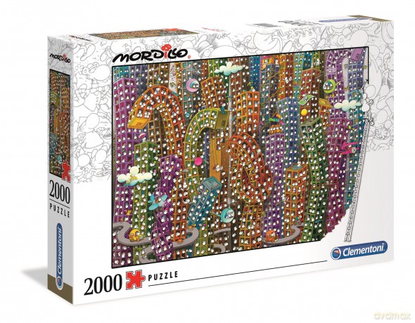 CLEMENTONI 2000 el. Mordillo Dżungla (32565) [PUZZLE]